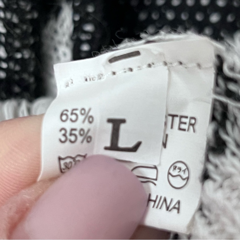 Black and White Zebra Print Women's Sweater - Picture 3 of 9